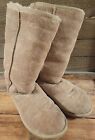 Ugg Classic Tall Limited Edition Paisley Boots 5852 Gold Shimmer Beige Women's 7
