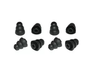 8 x Sunshinetric Ear Pads for In-Ear Headphones Pyramid Black - Picture 1 of 1