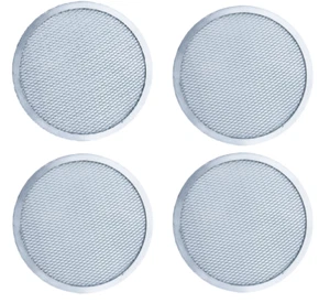 CateringBase 4 pieces 12" Aluminium Mesh Pizza Screen, Pizza Tray for Oven - Picture 1 of 3