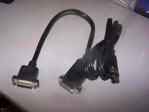 Cavo MIDI con un connettore DB15 maschio e un connettore DB15 femmina e due DIN 5 maschio - Foto 1 di 2