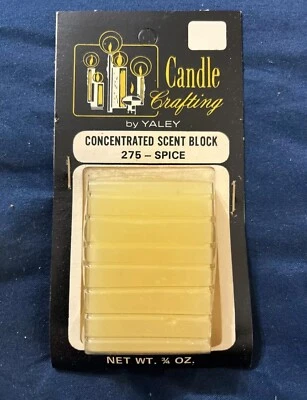 Vintage Concentrated Scent Block - 275 Spice Candle Crafting by Yaley  - Image 1 of 2