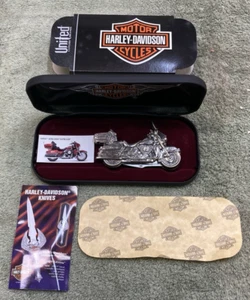 Harley Davidson United Cutlery HD12 Ultra Classic Electra Glide Motorcycle Knife - Picture 1 of 10