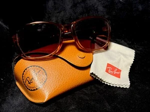 Ray-Ban Sunglasses RB4174 857/51 Brown Gradient Square Full Rim Frames 2N W Case - Picture 1 of 11