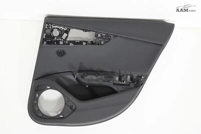 2017-2019 AUDI A4 QUATTRO B9 REAR RIGHT SIDE DOOR PANEL COVER TRIM BLACK OEM - Image 1 of 4
