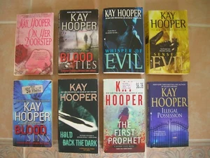 8 Kay Hooper books Lot Bishop Special Crimes Unit series Suspense Crime Romance - Picture 1 of 11