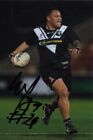 Mele Hufanga Hand Signed New Zealand Kiwi Ferns 6X4 Photo Rugby League 4