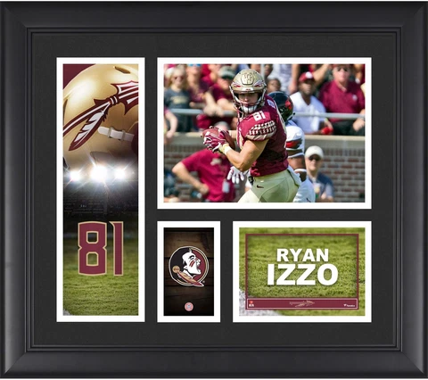Ryan Izzo Florida State Seminoles Framed 15" x 17" Player Collage Cover