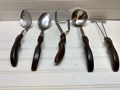 Cutco 服务用具 不锈钢餐具 Masher 勺子 梯子 打蛋 12,13,14,1050 — 第 1/4 张图片