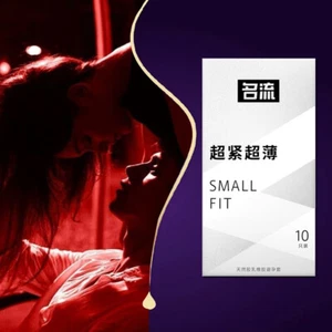 45mm 49mm Tight Ribed Spikes Condom Long Delayed Pleasure Latex Penis Sleeve - Picture 1 of 12