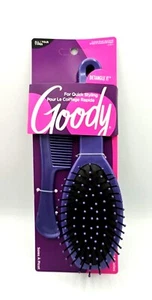 Goody Classic Cushion Brush & Pocket Comb Ball Tipped Bristles CHOOSE COLOR - Picture 1 of 4