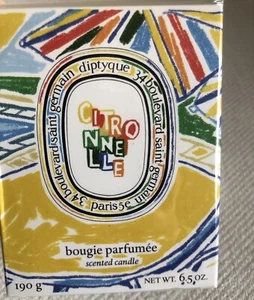 Citronnelle Scented Candle by diptyque Paris - Picture 1 of 7