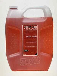 SSDC Ecolab Super San Food Service Sanitizer, 2 Gallons, SNAP PAC 1111697 - Picture 1 of 1