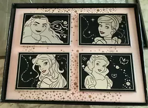 2022 Disney D23 Expo MOG WDI LE 300 Platino Princesa Juego de Pines #3 - Imagen 1 de 2