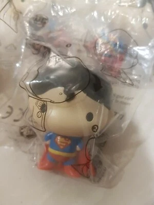 Superman Liga de la Justicia DC Comics Niños Comida Hambriento Jack Burger King Foto 1 de 2