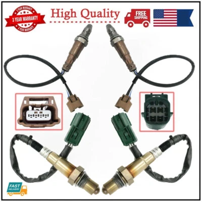 4x Sensor de Oxigênio Superior+Inferior Para Nissan 2014 2015 Armada 2013-2015 Titan 5.6L V8 - Imagem 1 de 4