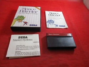Space Harrier (Sega Master System 1986) KOMPLETT mit Box Handbuch Spiel SOA Blatt #E - Bild 1 von 5