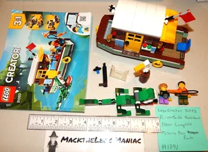 Lego Creator 31093 Hausboot am Fluss fast komplettes Set mit Anleitung - Bild 1 von 10