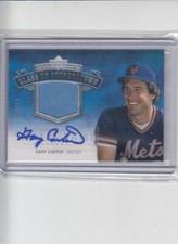 2005 Gary Carter UD Upper Deck Hall of Fame Class AUTO JERSEY /15 - GC1