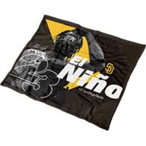 Fernando Tatis Jr El Niño Fleece Blanket MLB San Diego Padres SGA NEW Unopened Cover