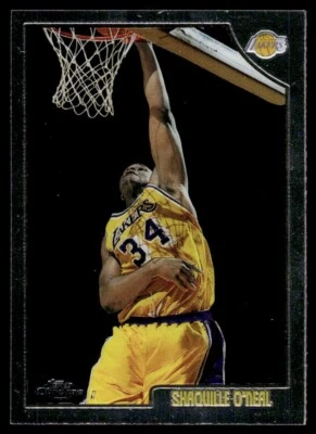 1998-99 Topps Chrome Shaquille O'Neal Los Angeles Lakers #175 - Image 1 of 2