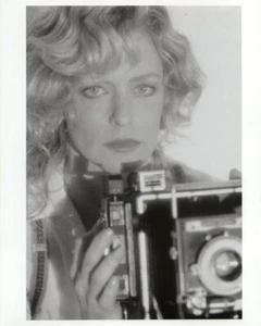 Charlotte Rampling Photo With Camera 8 x 10 Black And White - Picture 1 of 2