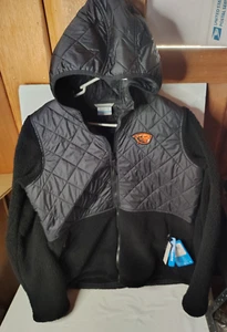 Oregon State Beavers Columbia  quilted / fleece hooded jacket womens - Picture 1 of 17