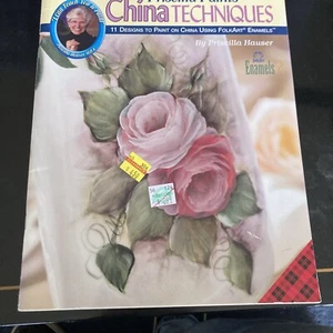Plaid Priscilla Paints China Techniques By Priscilla’s Hauser Enamels Folk Art - Picture 1 of 6