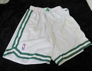 Boston Celtics NBA White Youth Basketball Icon Shorts Sz XL - Picture 1 of 8