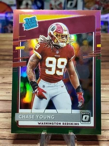 Chase Young Rated Rookie Green and Red 2020 Donruss Optic Preview #P-316 RC - Picture 1 of 2