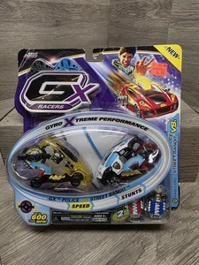 GX Racers GX Police/Street Bandit-Gyro Power Cars-Trazione Velocità-600mph-Sigillato - Foto 1 di 6