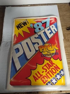 CONVERSE POSTER PACK 1987 ALL STAR EDITION PLEASE SEE DESCRIPTION - Picture 1 of 23