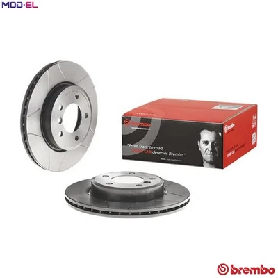 2x BRAKE DISC 09.7701.75 FOR BMW M54 B25 2.5L 6cyl 3 SERIES M43B19 1.9L M47D20 - Image 1 of 4