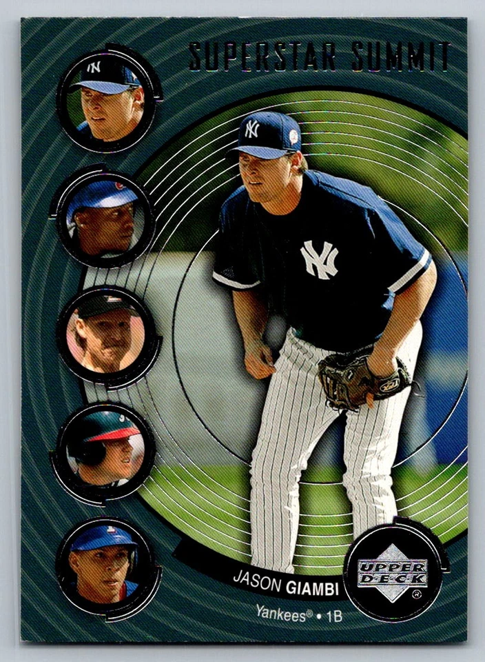 Upper Deck Superstar Summit II 2002 Jason Giambi SS2 Foto 1 de 2