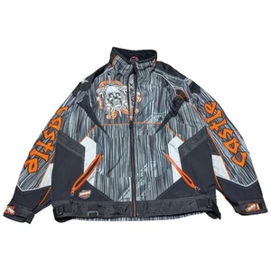 ๐ฅ๐ Castle XXL Racewear Racing Jacket Switch Special Edition Skull & Dagger - Picture 1 of 14