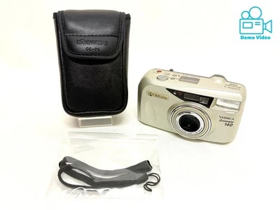 Kyocera YASHICA Zoomate 140 para piezas | No funciona | Con bolsa y correa Foto 1 de 4