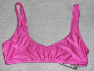 Neu mit Etikett Skims Bikini-Tanktop mit U-Ausschnitt Größe XL pink taffy - Bild 1 von 2