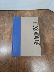 Exodus by Leon Uris Novel 1st Edition 1958 Doubleday Hardcover Book - Foto 1 di 7