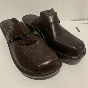 Damen-Clog BOC Katina dunkelbraun Größe 11 gebraucht, in einwandfreiem Zustand - Bild 1 von 16