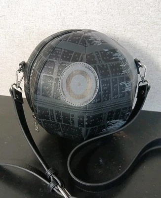 Loungefly Star Wars: Return Of The Jedi Death Star Figural Crossbody Bag New - Image 1 of 2