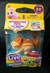 Moose Toys Little Live Pets NeeDees Nibblee Chipmunk Interactive New Rare - Picture 1 of 5