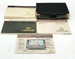 2004 Lexus GX 470 Owners Manual With Cover  OEM.  Navigation - Picture 1 of 4
