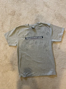 2003 USA Women’s World Cup Champions Autographed (17) T-shirt Hamm Chastain Mint - Picture 1 of 9