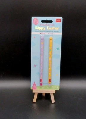 Legami Hoppy Easter Ostern 2025 Gelstift Limited Set Hase Küken Erasable Lila - Bild 1 von 4