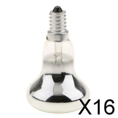 16X New Clear Reflector Spot Light Filament 40W R50 Bulb  Lamp SES E14 Screw - Image 1 of 4