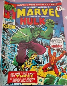 Mighty World of MARVEL Starring the INCREDIBLE HULK - No 87 - Date 01/06/1974 - Picture 1 of 2