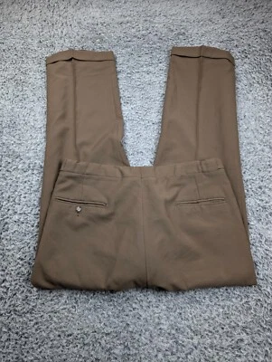 Vintage Higgins Pants Men 34x29 Brown Slacks Classiccore Straight Leg USA Made - Image 1 of 4