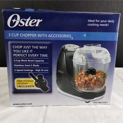 Oster FPSTMC3321 Black Kitchen/Chopper w/Spatula SKU 2806 - Image 1 of 4