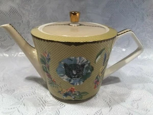 Grace Teaware bunte Teekanne schwarz Jaguar - Bild 1 von 11