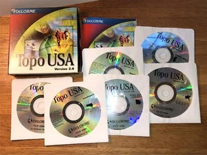 DeLorme Topo USA Version 2.0 (6 CD Set) Karten Software in OVP - Bild 1 von 5