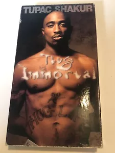 Tupac VHS Tape Thug Immortal S2B - Imagen 1 de 3